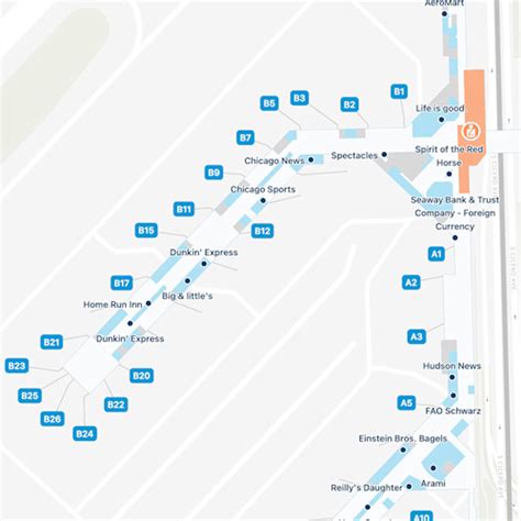 Training and Certification Options for MAP Map of Chicago Midway Airport